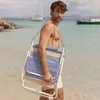 Flamingueo Klappbarer Strandstuhl aus Polyester Blau Produktbild-Vorschau 7
