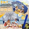 Faziango Strandschirm 210 cm Sonnenschirm mit UV Schutz Produktbild-Vorschau 4