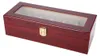 6 Slots hölzerne Uhren Aufbewahrungsbox Display Box Halter Produktbild-Vorschau 1