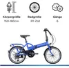 Zündapp Z101 20 Zoll Elektro Klapprad für Erwachsene 150 - Produktbild-Vorschau 3