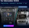 2+32G carplay Pour Mercedes Benz Classe C W203 Android13 Voir les images du produit 3