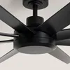 Deckenventilator ohne Licht Lautlos DC Hidra  Schwarz Produktbild-Vorschau 4