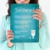 Toilettenregeln Metallschild XXL Schild Blechschild Produktbild-Vorschau 3