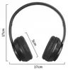 Bluetooth Slúchadlá P47 S Mikrofónom, Fm Rádiom, Mp3 Čierne Náhľad obrázku produktu 16