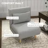 Poltrona letto HOMCOM, letto pieghevole con funzione letto, Anteprima dell’immagine prodotto 11