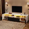 Mobile TV lucido Merax con illuminazione LED, moderno Anteprima dell’immagine prodotto 3