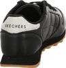 A rear view of a black Skechers sneaker. Produktbild-Vorschau
