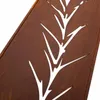 Panel Ogrodowy Dekoracyjny Trawy Cnc 160 X 50 Rdzawy Brama Podgląd zdjęcia produktu 5