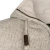 Gilet in lana lavorato a maglia Shakaloha Navigator Beige Anteprima dell’immagine prodotto 8