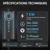 Chargeur mural Junsun Mobile pour véhicules électriques, 7 Voir les images du produit 5