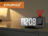 KRUMAD Projectiewekker, digitale radio-wekker met Productafbeelding-voorbeeld 2