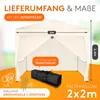 Kronenburg Faltpavillon 2x2m - Wasserfest, UV-Schutz 50+, 4 Produktbild-Vorschau 2