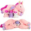 Kuscheltier Set Einhorn Mama mit 3 Babys Cozy Noxxiez FP504 Produktbild-Vorschau 2