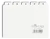 Leitregister A-Z, Kunststoff, DIN A6 quer, weiß Produktbild-Vorschau 2