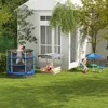 Outsunny 4 tlg. Kindersitzgruppe Garten 2 Klappstühle Produktbild-Vorschau 9