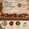 Guirlande de Noël Mica Decorations, dorée, 180 cm - Voir les images du produit 8