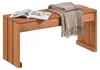Banc de jardin COSTWAY sans dossier, banc en bois résistant Voir les images du produit 1