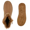 VAN HILL Damen Warm Gefütterte Winter Boots Bequeme Zipper Produktbild-Vorschau 3