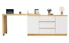 A modern desk and sideboard combination against a white background. Produktbild-Vorschau