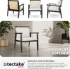A collage showcasing a chair from different angles, including a lifestyle shot with plants. Náhled obrázku produktu
