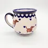 Becher Handgefertigte Bunzlauer Keramik DACHSHUND Becher Produktbild-Vorschau 1
