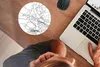 MuchoWow® Mauspad Mousepad Karte - Fürth - Stadtplan 20x20 Produktbild-Vorschau 3