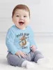 Baby Langarm-Shirt 1. Geburtstag mit Spruch Ich bin jetzt Produktbild-Vorschau 4