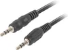 Verlängerungskopfhörerkabel (3,5 mm) Lanberg Schwarz Produktbild-Vorschau 1