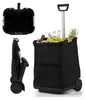 COSTWAY Carrello spesa pieghevole 50 L, carrello spesa con Anteprima dell’immagine prodotto 1