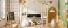 Sweiko Lit d'enfant 90 x 200 cm Design de grenier avec Voir les images du produit 18