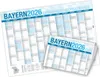 itenga Jahresplaner Bayern 2026 Wandkalender DIN A2 (59,4 x Produktbild-Vorschau 1