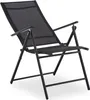 Gartenstuhl outdoor JONA BHT 55x105x68 cm schwarz Produktbild-Vorschau 2