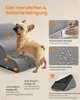 FEANDREA Hundetreppe 3 Stufen Hunderampe für Kleine Hunde Produktbild-Vorschau 5