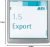 DURABLE Türschild CLICK SIGN 149x148,5 mm, 486237 graphit Produktbild-Vorschau 10