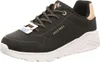 A single black Skechers Uno Lite sneaker is shown from a diagonal angle against a white background. Voir les images du produit