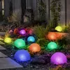 5er Set RGB LED Solarleuchten, Kugel, Farbwechsel, L 475 cm Produktbild-Vorschau 4