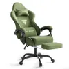 Arvioo Gaming Stuhl mit Massage-Lendenkissen, Gaming Chair Produktbild-Vorschau 10