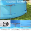 COSTWAY Pool-Set mit Filterpumpe, 300 x 300 cm, Produktbild-Vorschau 7