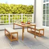 Outsunny 3 tlg. Gartenmöbel-Set, Sitzgarnitur inkl. 1 Produktbild-Vorschau 8