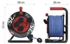 Wetterfeste Kabeltrommel 25 m / 4 Steckdosen / blau / PVC / 230 V / 1,5 mm2 Anteprima dell’immagine prodotto