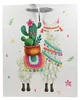 Geschenktüte Lama Alpaka Motiv - Große Papiertüte 26x32cm Produktbild-Vorschau 3