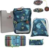 DerDieDas ErgoFlex Easy Magic Light Set di zaini per la Anteprima dell’immagine prodotto 17