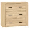 Sideboards 3 Stk. Sonoma-Eiche Holzwerkstoff Produktbild-Vorschau 7