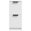 vidaXL Dressoir, wit, 30x30x70 cm, houtvezel Productafbeelding-voorbeeld 3