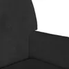 vidaXL Canapé Chesterfield Schwarz 112 x 65.5 x 75 cm Samt Voir les images du produit 7