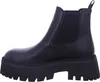 A single black Chelsea boot with a thick platform sole, shown from the side against a white background. Produktbild-Vorschau