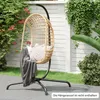 COSTWAY Hängesesselgestell, Hängesessel Gestell mit Haken, Produktbild-Vorschau 2