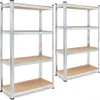 MONZANA® 2x Schwerlastregal 160x90x40cm 1400kg 4 Produktbild-Vorschau 7