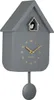 Karlsson - Wanduhr Solo Color Cuckoo - Grau - 6x21,5x41cm Produktbild-Vorschau 1