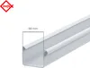 INEFA Dachrinne kunststoff Kastenrinne 200cm NW68 / 68mm Produktbild-Vorschau 2